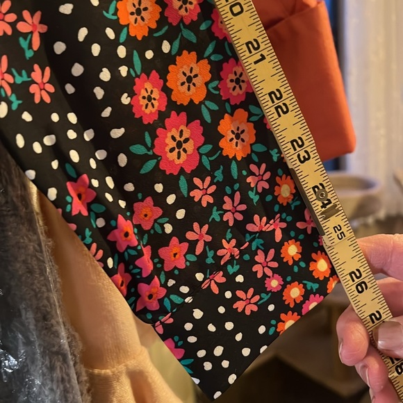 NWT- ASOS 12- MIX& MATCH FLORAL & BLACK BUTTON-UP LONG SLEEVE BLOUSE - Picture 12 of 12